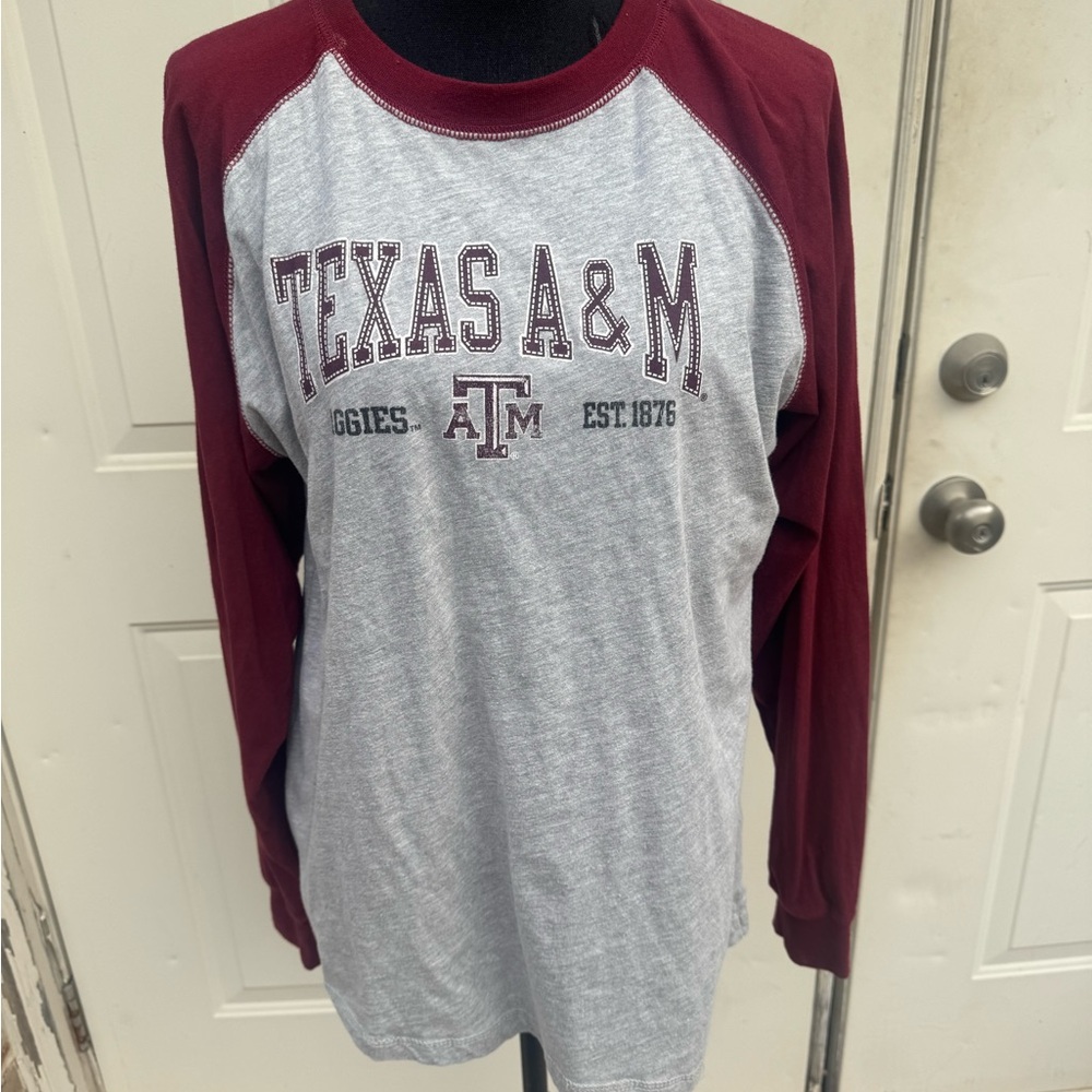 Genuine Stuff, Texas A&M, Long Sleeve, Shirt, Size XL